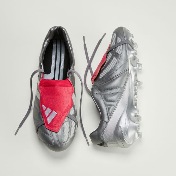 Grijs Predator Mania Firm Ground Voetbalschoenen