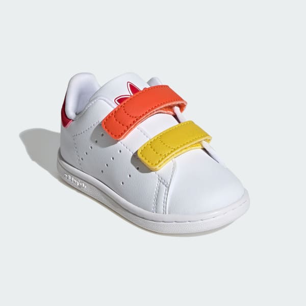 adidas Stan Smith Comfort Closure Shoes Kids - White | Free