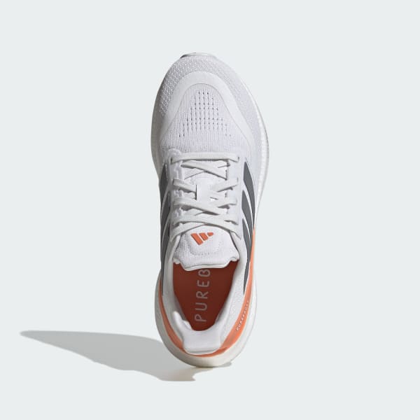 White Pureboost 5 Running Shoes