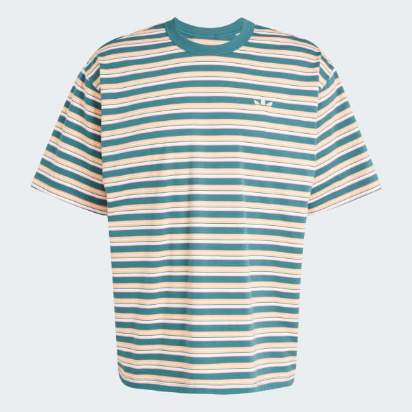 Multicolor adidas Originals Stripe Tee