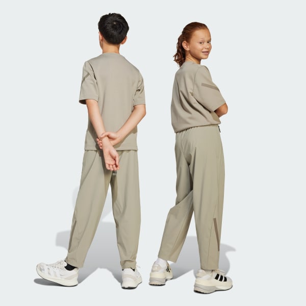 Beige Z.N.E. Woven Pants Kids