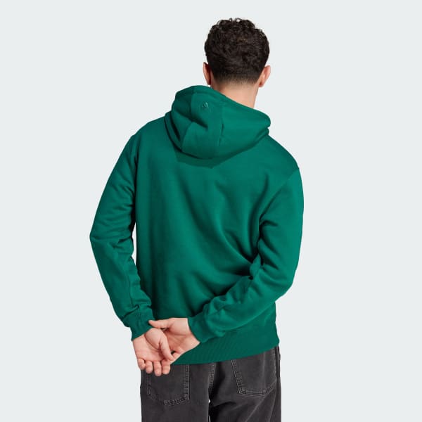 adidas All SZN Fleece Hoodie - | US adidas Men\'s Lifestyle Graphic Green 
