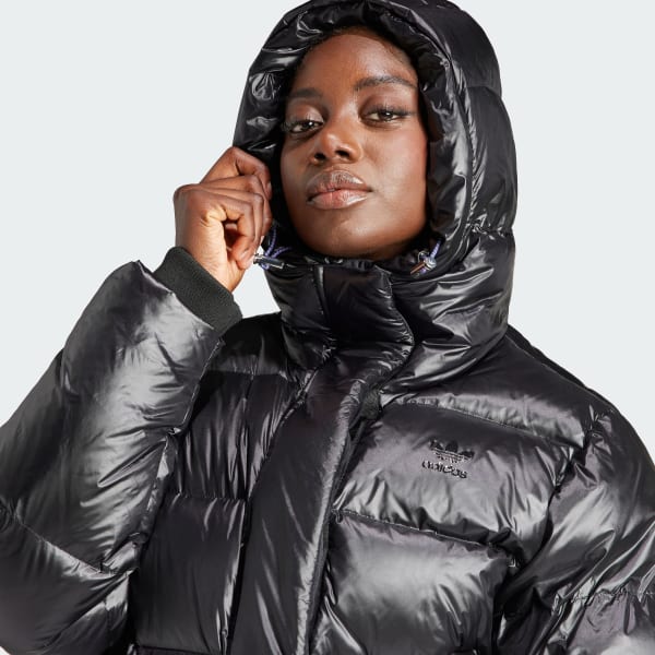 adidas Short Premium Puffer Jacket - Black | Women's Lifestyle | adidas US
