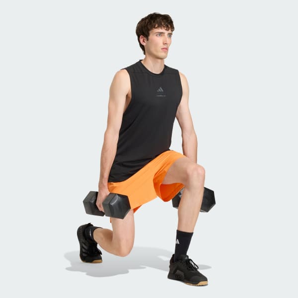 Zwart Les Mills Graphic Tanktop