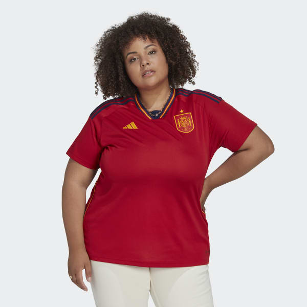 Red Spain 22 Home Jersey (Plus Size) NQ818
