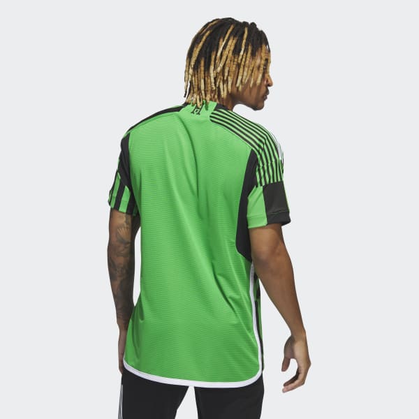 adidas Austin FC 22/23 Away Authentic Jersey - Green, Men's Soccer