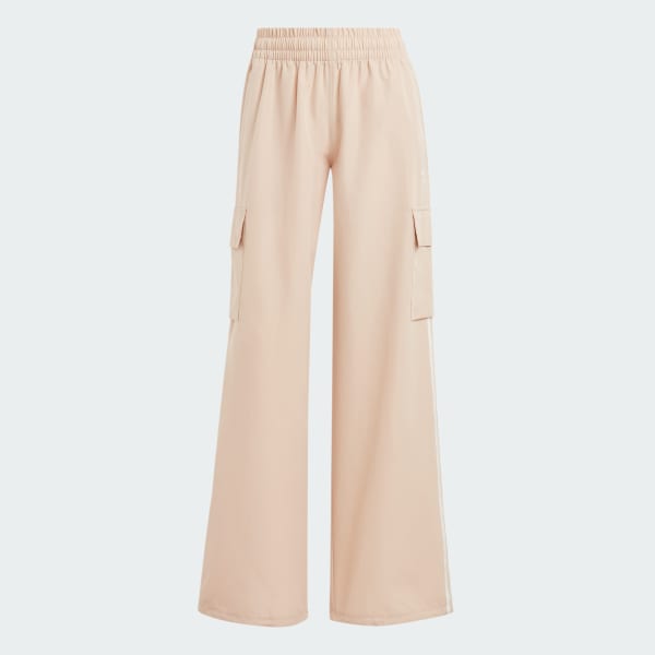 ★adidas★ 3S Cargo Pants Beige IZ0717 Adicolor_3-