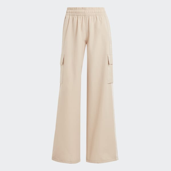 ★adidas★ 3S Cargo Pants Beige IZ0717 Adicolor_3-