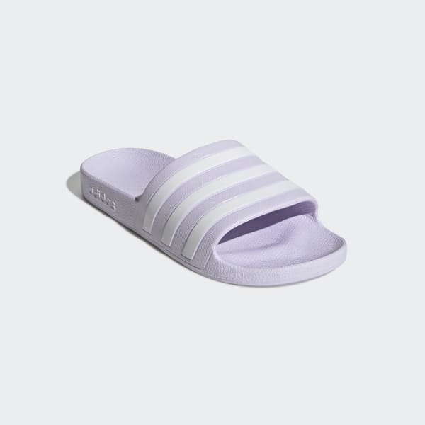 adilette purple slides