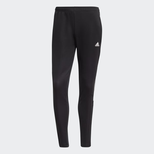Adidas Womens Pants Tiro 15 Training Black White Stripe Large Soccer  Climacool L