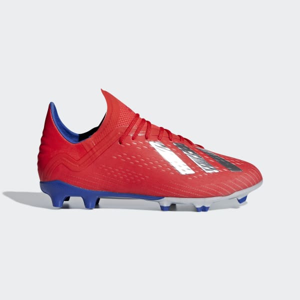 adidas X 18.1 Firm Ground Cleats - Red 