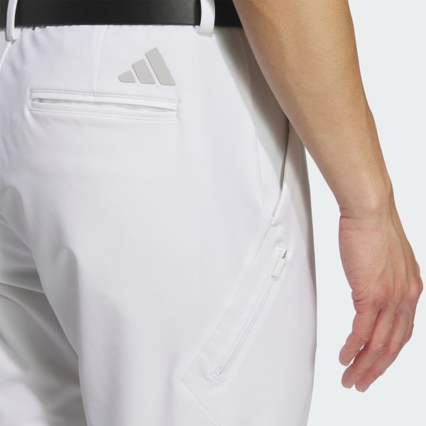 【85】春夏 アディダス ゴルフ GOLF stretch アンクル パンツ 白 85】春夏 アディダス ゴルフ GOLF stretch アンクル パンツ 白