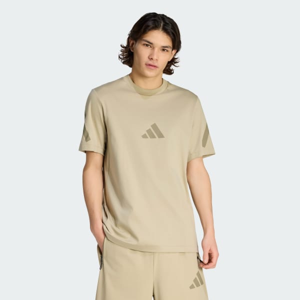 Marron Camiseta adidas Z.N.E.
