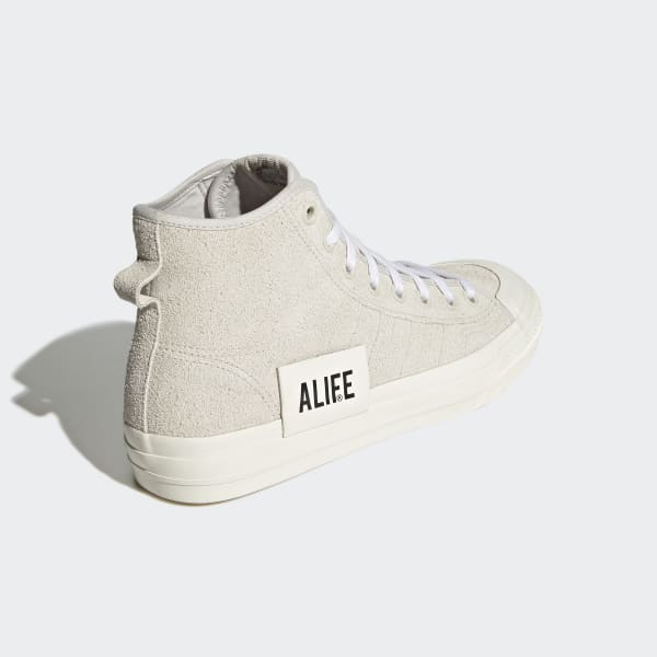 White Nizza Hi Alife Shoes LWT49