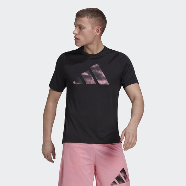 Black Train Icons GFX Training T-Shirt TP449