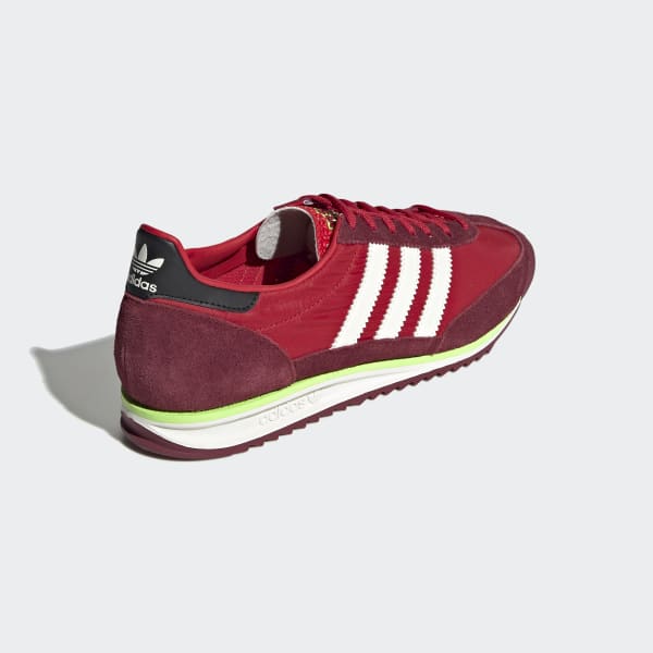 adidas SL 72 Shoes in Red and White 