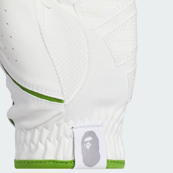 Blanco Guantes de Golf BAPE x adidas