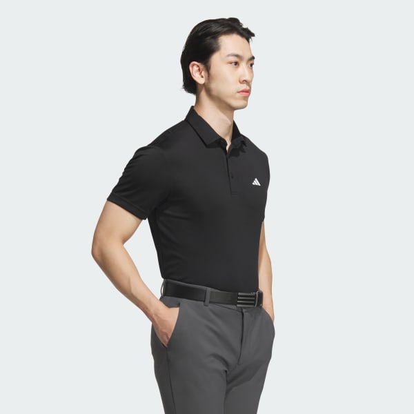 Black AEROREADY Short Sleeve Polo Shirt