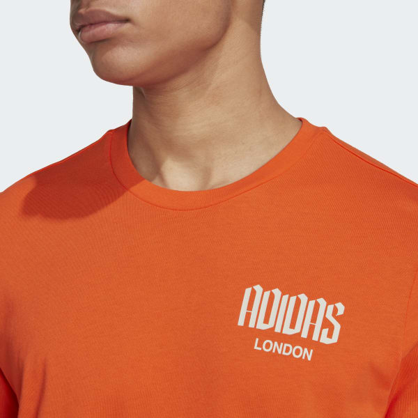 Arancione T-shirt London Graphic UG161