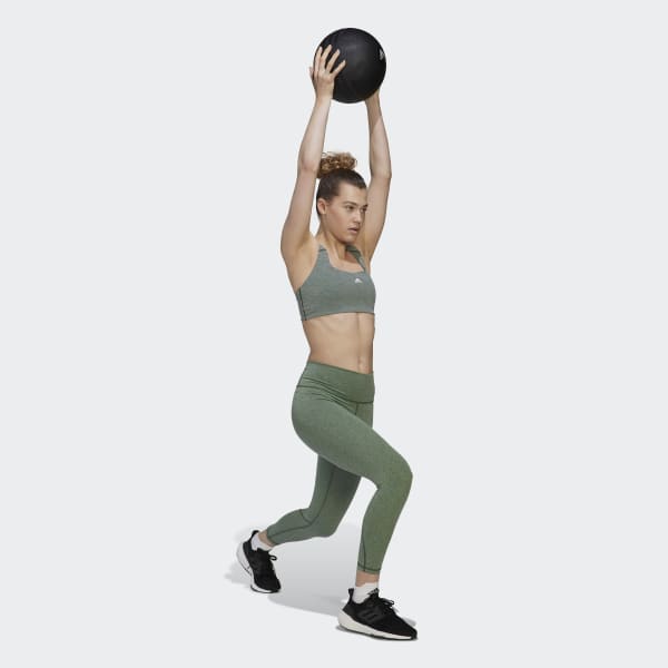 Verde Tight 7/8 da allenamento Optime R2167