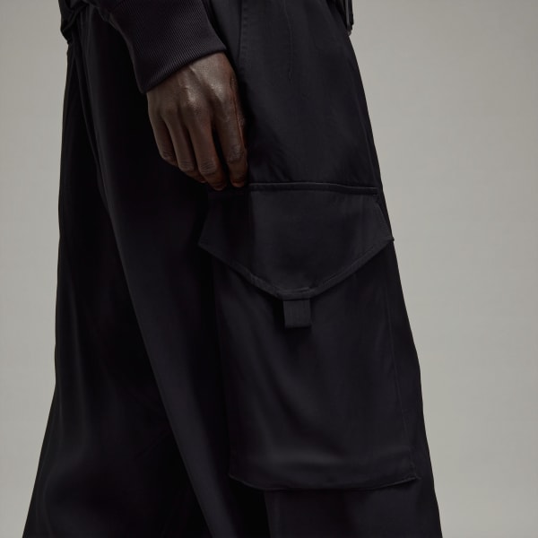 アディダス Y-3 RAYON TWILL PANTS - ブラック | アディダス
