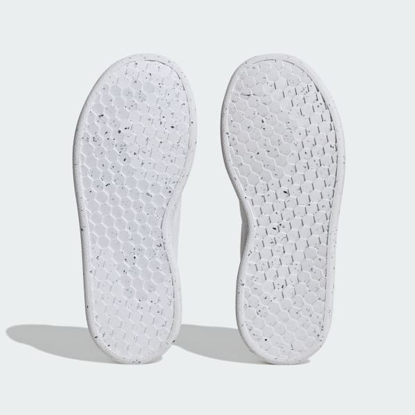White Advantage Lifestyle Court Hook-and-Loop Shoes