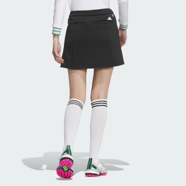 ブラック 【ゴルフ】ダンボールニット スカート