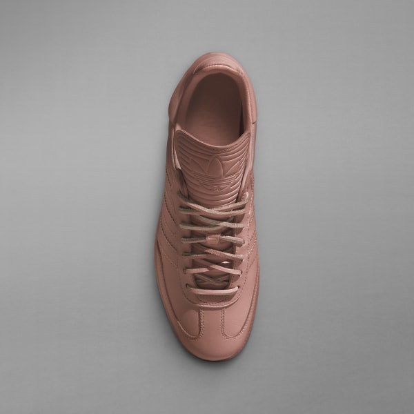 Adidas jeans top shoes brown leather