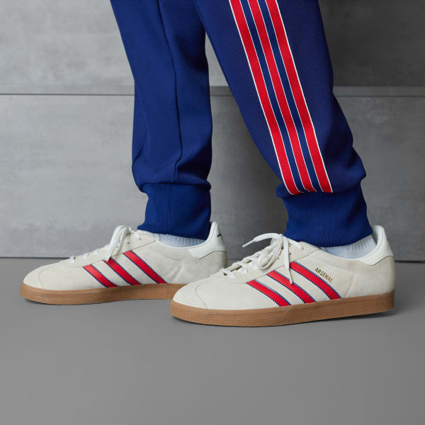Weiss Gazelle FC Arsenal Terrace Icons Schuh