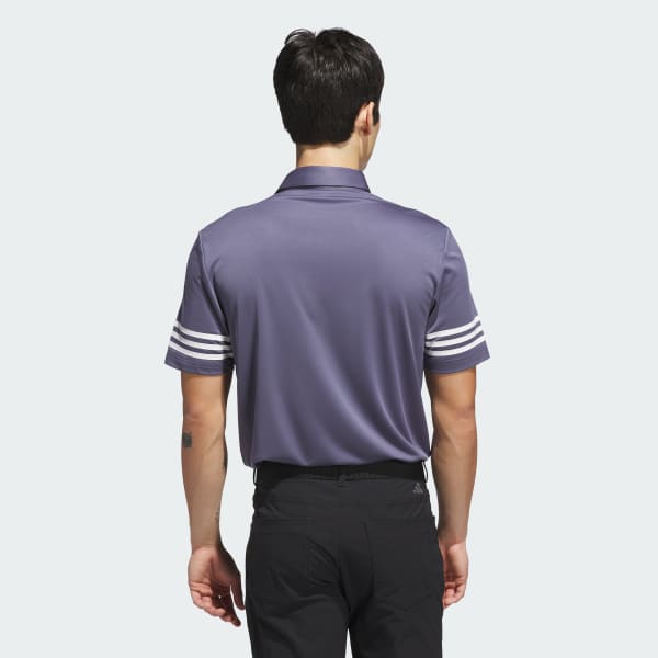 Ungu Polo Shirt 3-Stripes