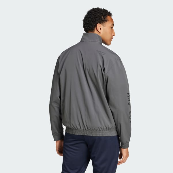 adidas Brand Love Woven Track Jacket Grey adidas Vietnam