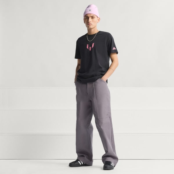 Schwarz Messi Graphic T-Shirt