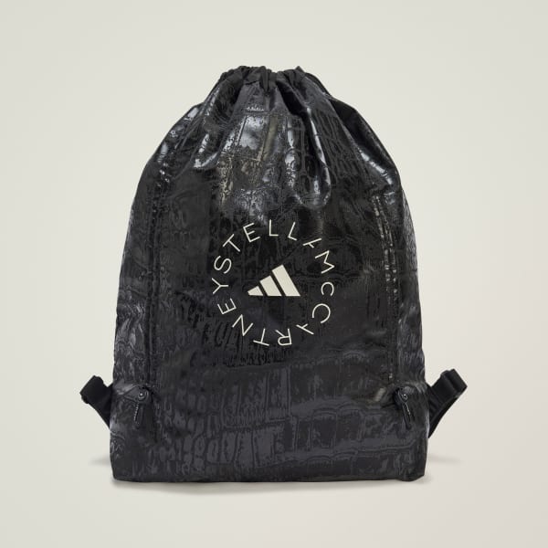 Black adidas By Stella McCartney 짐 색 크록 AOP 샤인
