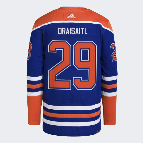 Blue Oilers Draisaitl Home Authentic Jersey