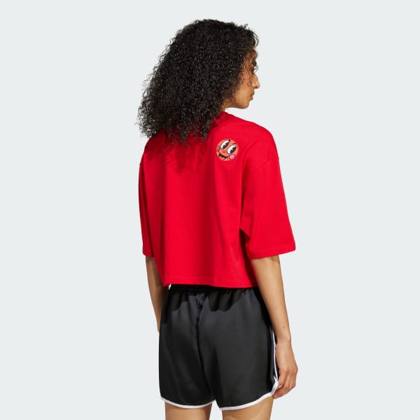 adidas Originals Graphic T-Shirt - Red | Free Shipping with adiClub | adidas  US