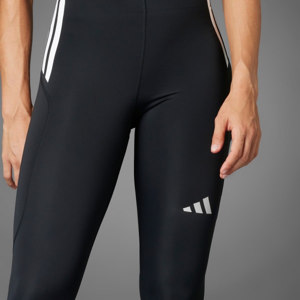 Czerń Legginsy Adizero Full Length