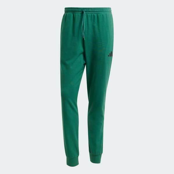 Zielony Spodnie Essentials Feel Cozy French Terry