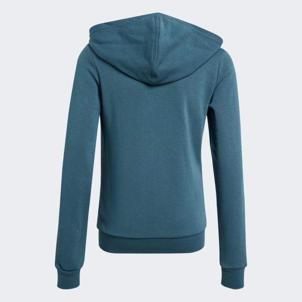 Turquoise Essentials Linear Logo Ritshoodie