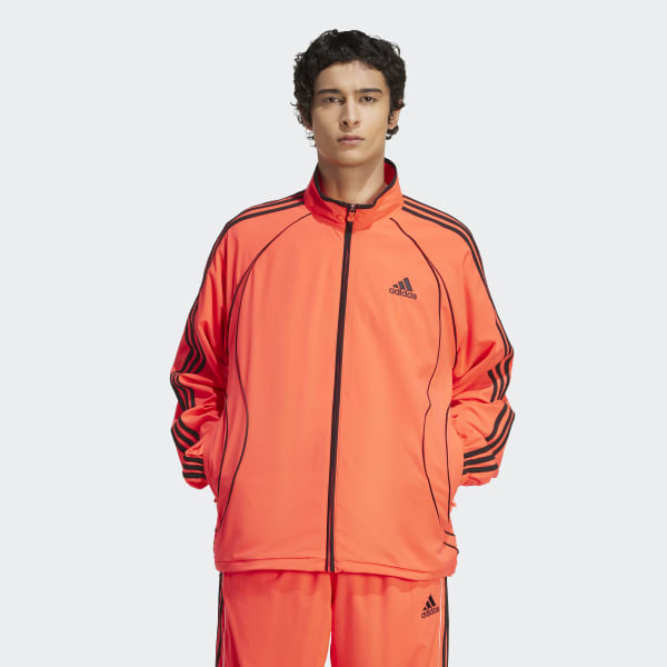 adidas Teamgeist Adicolor Track Top - Red | Free Shipping with adiClub