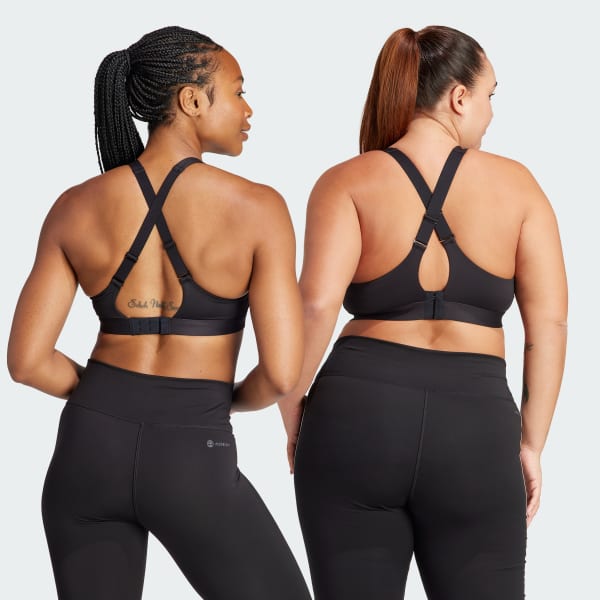 Negro Top Deportivo TLRDREACT Training Soporte Alto