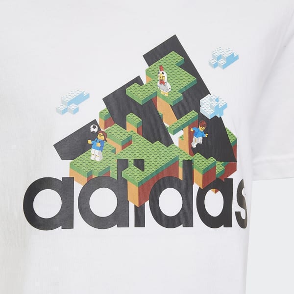 White adidas x LEGO® Graphic T-Shirt TJ311