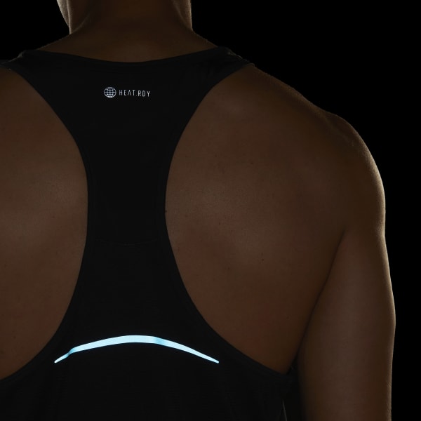 Czerń HEAT.RDY HIIT Elevated Training Tank Top