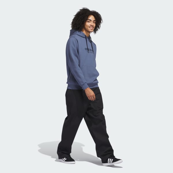 Azul Polera con Capucha 4.0 Logo (Unisex)