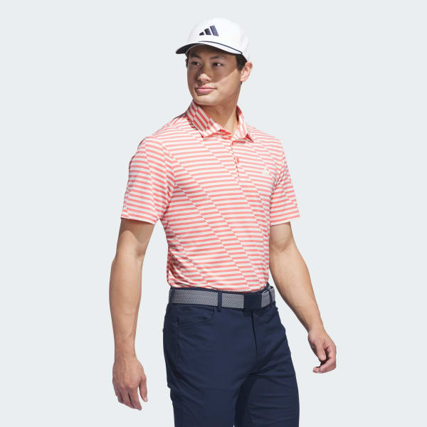 Red Ultimate365 Mesh Print Polo