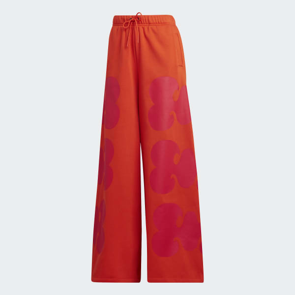 Oransje Marimekko Wide Leg Joggers LA384
