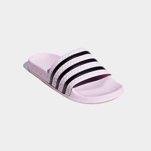 pink adidas adilette slides