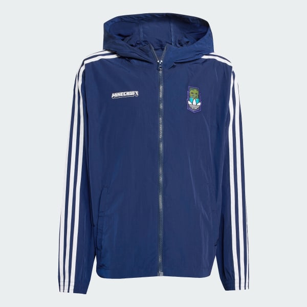 Blu Windbreaker adidas Originals X Minecraft Kids
