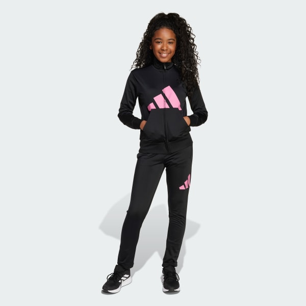 Negro Conjunto Deportivo Essentials Climacool Kids