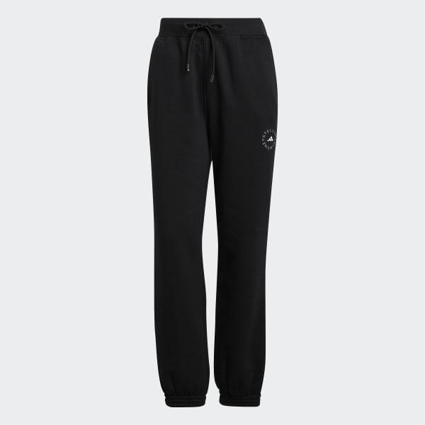 Czerń adidas by Stella McCartney Agent of Kindness Loose Fit Sweat Pants DVN89