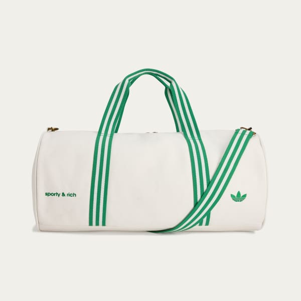 【adidas Originals × Sporty & Rich】キャンバストートバッグ adidas Sporty & Rich Canvas Bag - White | Free Shipping with
